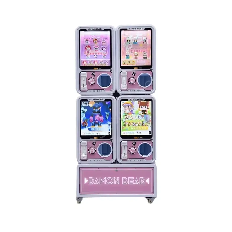 Arcade Game Vending Machine - Mini automat na kapsułki Gacha, oryginalny