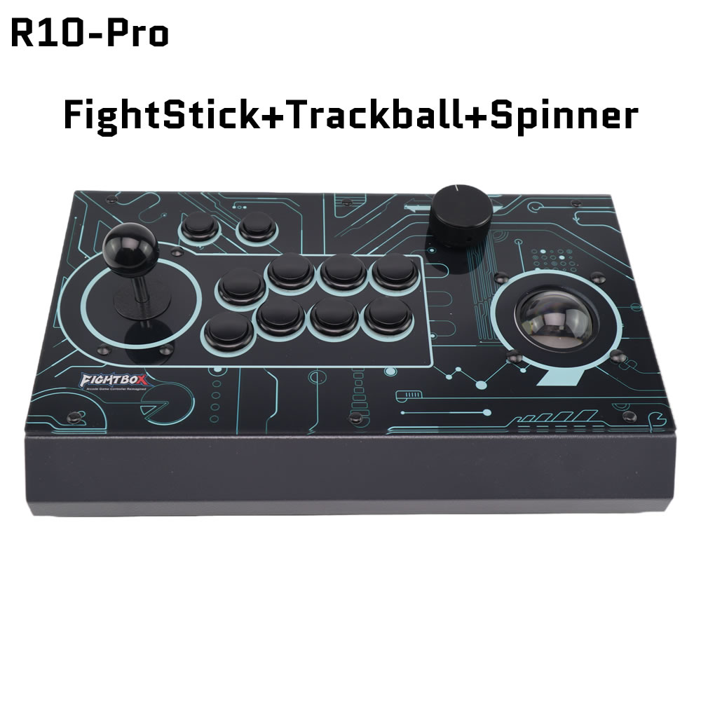 Trackball Controller Arcade - FightBox R10-PRO Arcade Fight Stick z