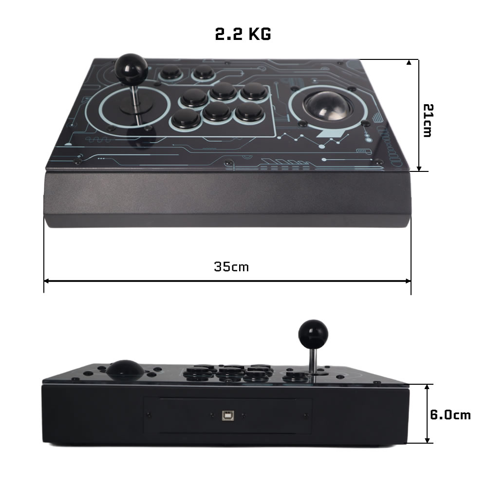 FightBox R10 Arcade Fighting S – Trackball Controller Arcade recenzja i cena